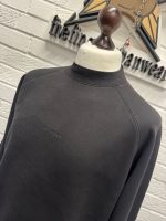 Cp Company Brushed Emerized Diagonal Fleece Sweatshirt in Black  -   Medium / p2p 23” - Image 3