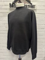 Cp Company Brushed Emerized Diagonal Fleece Sweatshirt in Black  -   Medium / p2p 23” - Image 4