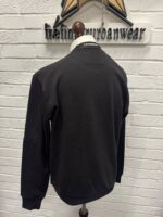 Brand new Season -  CP Company Brushed & Emerized Diagonal Fleece Sweatshirt - Black - Image 6
