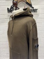 Cp company Resist dyed Hooded sweatshirt in Green - Image 4
