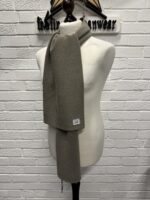 CP Company Re- Wool knit scarf in Sage - Image 6