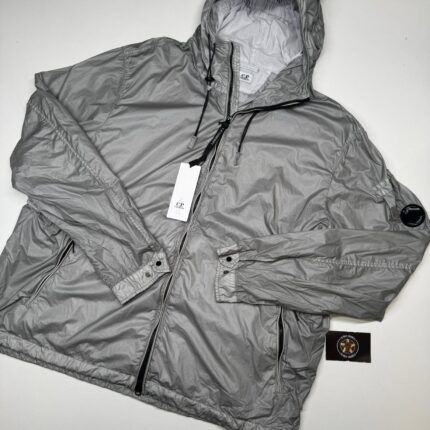 CP Company CS ll Hooded Jacket in Silver