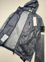 Stone Island 43034 Lucido-TC_Packable Hooded Jacket in Lucido-TC      Blue  / V0024 - Image 2