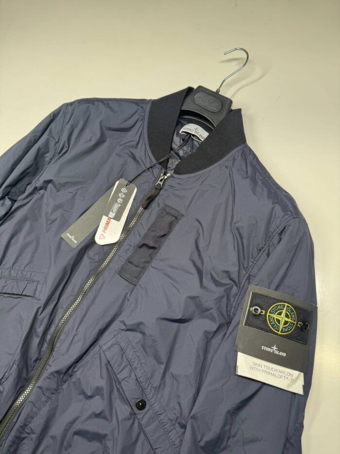 STONE ISLAND 40525 SKIN TOUCH NYLON-TC WITH PRIMALOFT®-TC: Bomber jacket - Navy - Image 2
