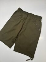 CP COMPANY 154A DIAGONAL RAISED FLEECE LENS POCKET JOGGING BERMUDA.  -GREEN - Image 4