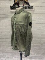 STONE ISLAND GREEN OVERSHIRT 10919 NYLON METAL IN ECONYL® REGENERATED NYLON  -   XL  / 24”P2P - Image 3