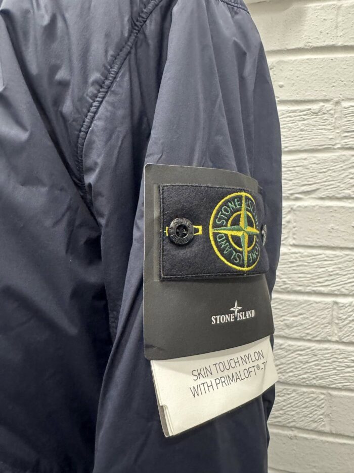STONE ISLAND 40525 SKIN TOUCH NYLON-TC WITH PRIMALOFT®-TC: Bomber jacket - Navy - Image 7