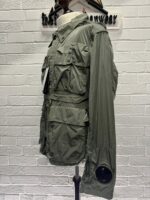 CP COMPANY Chrome-R 500 MIGLIA Goggle Jacket in green      -     Size 50 / Large. / 23” p2p - Image 13