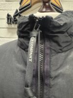 CP Company 251A Flatt Nylon down jacket in Black       Size 56 / 3XL.  / 27” P2P - Image 5