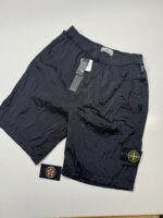 STONE ISLAND L0319 NYLON METAL IN ECONYL® REGENERATED NYLON SHORTS IN BLACK