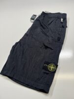 STONE ISLAND L0319 NYLON METAL IN ECONYL® REGENERATED NYLON SHORTS IN BLACK - Image 5