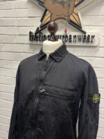 STONE ISLAND BLACK OVERSHIRT 10919 NYLON METAL IN ECONYL® REGENERATED NYLON - Image 2