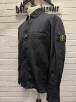 STONE ISLAND BLACK OVERSHIRT 10919 NYLON METAL IN ECONYL® REGENERATED NYLON - Image 3