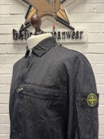 STONE ISLAND BLACK OVERSHIRT 10919 NYLON METAL IN ECONYL® REGENERATED NYLON - Image 4