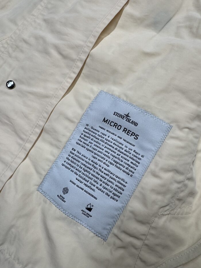 STONE ISLAND 41022 MICRO REPS JACKET IN PISTACHIO. - Image 5