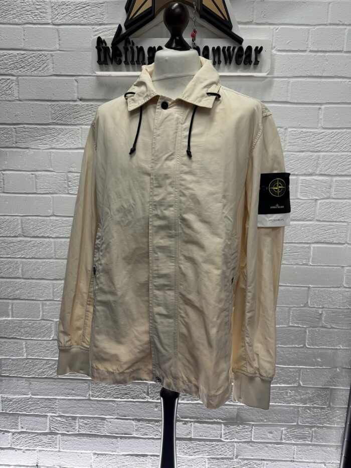 STONE ISLAND 41022 MICRO REPS JACKET IN PISTACHIO. - Image 8