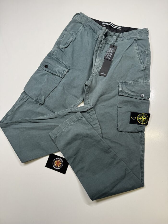STONE ISLAND 318WA Cargo pants in brushed cotton canvas. 

W28” - Image 3