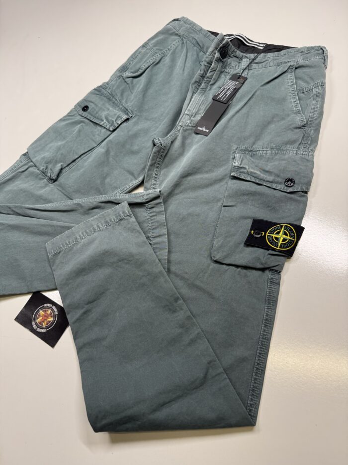 STONE ISLAND 318WA Cargo pants in brushed cotton canvas. 

W28” - Image 4