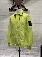 STONE ISLAND 41022 MICRO REPS JACKET IN BRIGHT GREEN - Image 8
