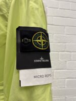 STONE ISLAND 41022 MICRO REPS JACKET IN BRIGHT GREEN - Image 6