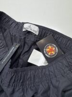 STONE ISLAND B0968 BRUSHED NYLON 'INK FOUR PRINT'_GARMENT DYED Swimming trunks in brushed nylon - BLACK - Image 3