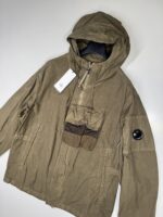 C.P. COMPANY 150a Ba-Tic  Hooded Jacket in Butternut Green / 653 - Image 2
