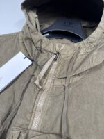 C.P. COMPANY 150a Ba-Tic  Hooded Jacket in Butternut Green / 653 - Image 3