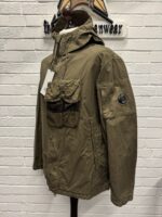 C.P. COMPANY 150a Ba-Tic  Hooded Jacket in Butternut Green / 653 - Image 9
