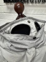 C.P. COMPANY 220A 50 FILI GUM GOGGLE JACKET IN DRISSLE GREY - Image 11