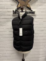 CP COMPANY 030A ECO CHROME DOWN GILET VEST IN BLACK Eu 48 / Medium / P2P 21” - Image 6
