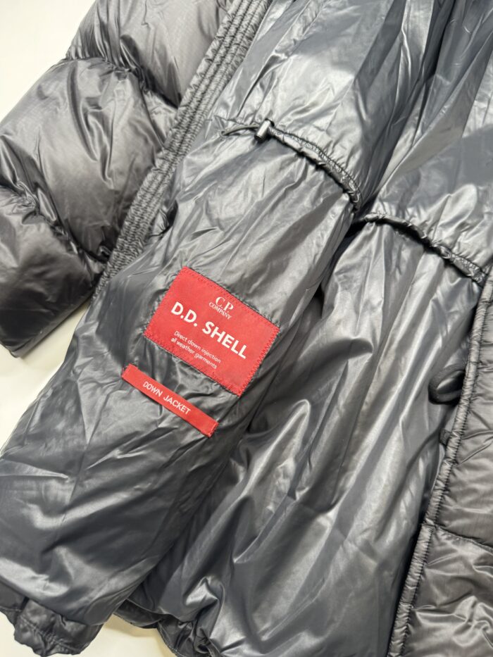 CP Company 193A  DD Shell Down Jacket in black     -     Size 50 / Large  / p2p 24” - Image 3