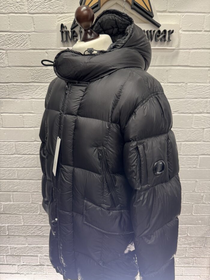 CP Company 193A  DD Shell Down Jacket in black     -     Size 50 / Large  / p2p 24” - Image 8