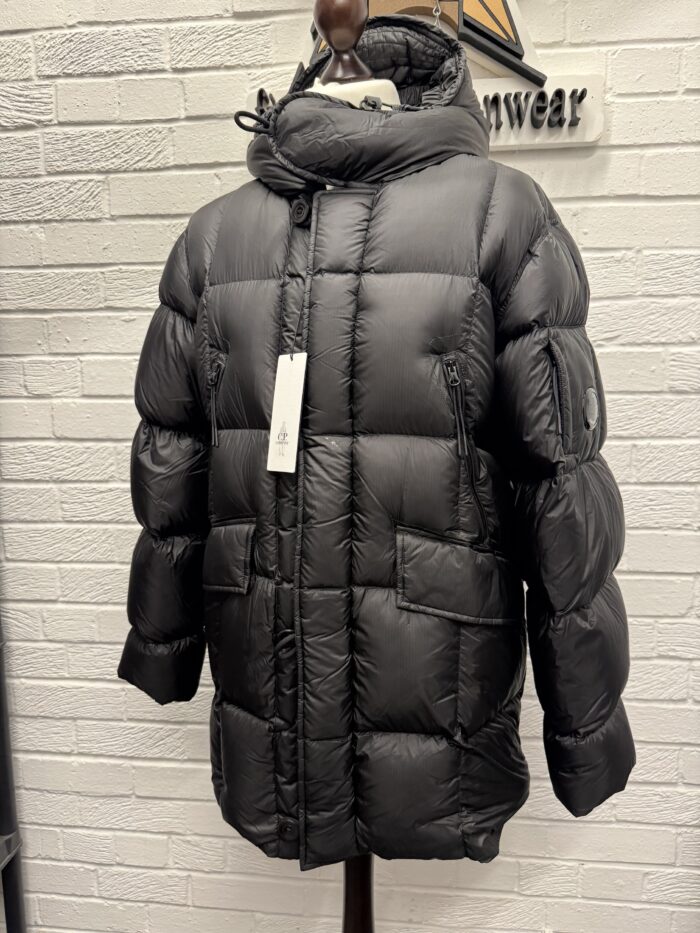 CP Company 193A  DD Shell Down Jacket in black     -     Size 50 / Large  / p2p 24” - Image 9