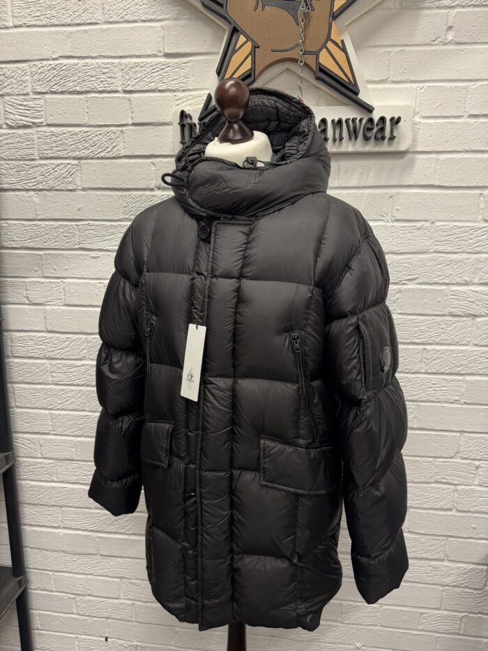 CP Company 193A  DD Shell Down Jacket in black     -     Size 50 / Large  / p2p 24” - Image 10