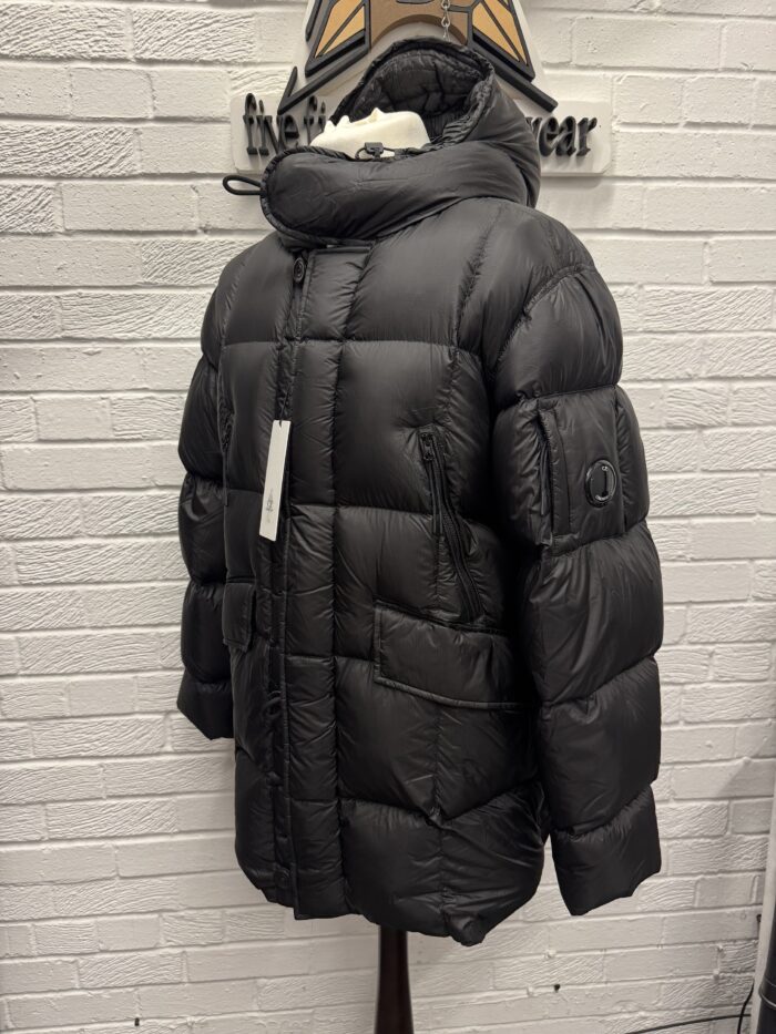 CP Company 193A  DD Shell Down Jacket in black     -     Size 50 / Large  / p2p 24” - Image 12