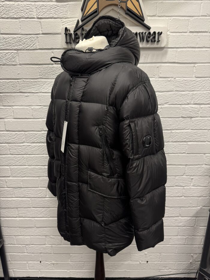 CP Company 193A  DD Shell Down Jacket in black     -     Size 50 / Large  / p2p 24” - Image 13