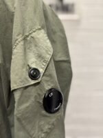 CP Company 221A FLATT NYLON hooded Jacket in green - Image 8