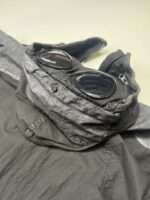 C.P. COMPANY 220A 50 FILI GUM GOGGLE JACKET - BLACK - Image 3