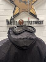 C.P. COMPANY 220A 50 FILI GUM GOGGLE JACKET - BLACK - Image 13