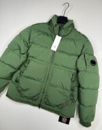 C.P. COMPANY 170A Nycra-R Down Jacket in Green  -     Size 50 / Large.  / 24” p2p  outer measurement