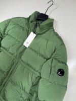 C.P. COMPANY 170A Nycra-R Down Jacket in Green  -     Size 50 / Large.  / 24” p2p  outer measurement - Image 2