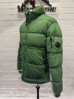 C.P. COMPANY 170A Nycra-R Down Jacket in Green  -     Size 50 / Large.  / 24” p2p  outer measurement - Image 9