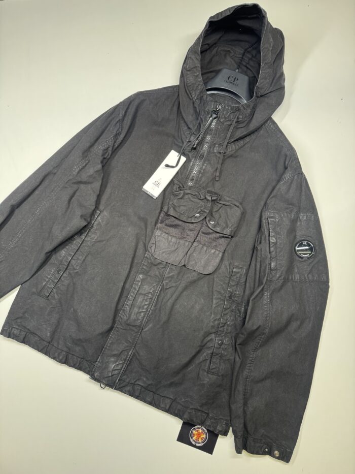 CP Company Co-Ted Hooded Jacket in black - Image 1