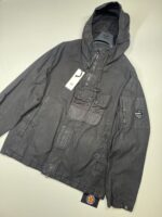 CP Company 150A Co-Ted Hooded Jacket in black