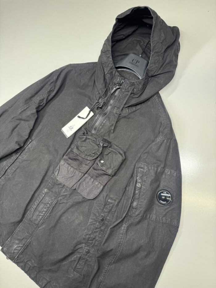 CP Company Co-Ted Hooded Jacket in black - Image 7