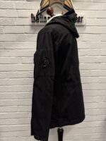 CP Company 150A Co-Ted Hooded Jacket in black - Image 5