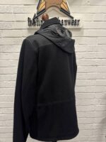 C.P. Company 274A Duffel Mixed Goggle hooded jacket in black - Image 10