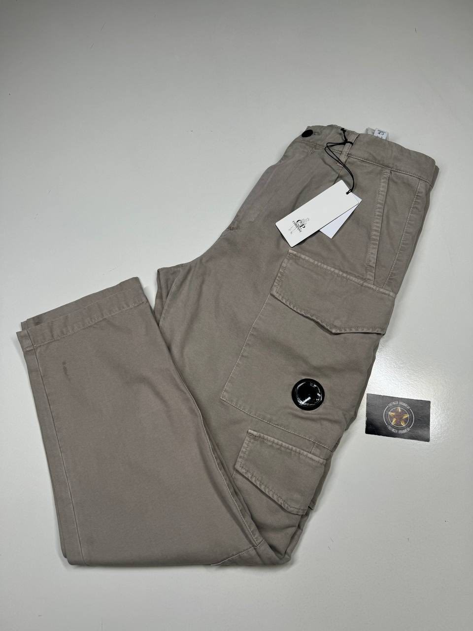 542761542_698989459896034_7108489673929956495_n CP Company 259A Cargo Pant in Vintage Army Stucture. - Image 1