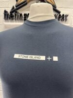 STONE ISLAND 2ns82 COTTON JERSEY 'MICRO GRAPHICS ONE' PRINT_GARMENT DYED: Short-sleeve T-Shirt     Small / 19.5” p2p - Image 2