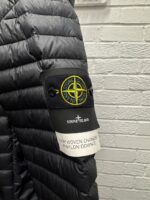 STONE ISLAND 40324 HOODED LIGHTWEIGHT DOWN JACKET IN BLACK -    XXL  / P2P 26.5” - Image 9